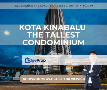 Sabah Tallest Condo Jesselton Twin Tower ready to move in, Sabah, Kota Kinabalu