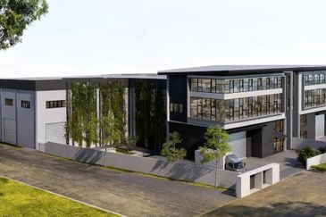 KAJANG INDUSTRIAL PARK 7 - NEW 3 STOREY SEMI DETACHED FACRTORY