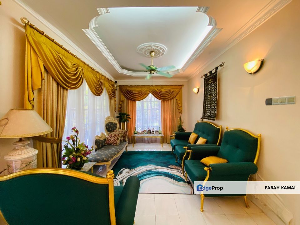 Fully Furnished 2 Storey Corner Terrace House at Taman Kelab Ukay for