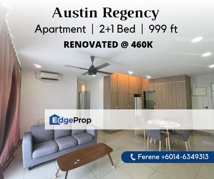 Austin Regency , Mount Austin , Renovated , GnG , Johor, Johor Bahru