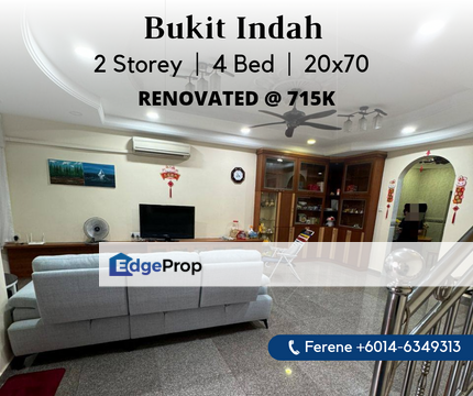 Bukit Indah , 2 Storey , Fully Renovated , Johor, Johor Bahru