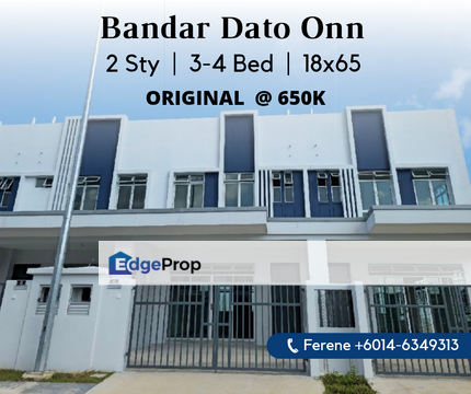 Bandar Dato Onn , 2 Storey , Perjiranan 14, Johor, Johor Bahru