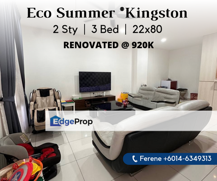 Eco Botanic , 2 Storey , Renovated , Gated Guarded , Johor, Johor Bahru