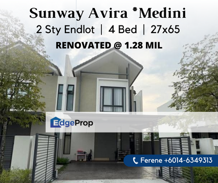 Sunway Avira Medini , 2 Storey , Phase 3 , Johor, Nusajaya