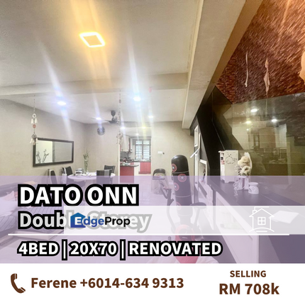 Bandar Dato Onn , 2 Storey , 4 Bed , Renovated Unit , Johor, Johor Bahru