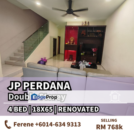 La Garden , Jp Perdana , 2 Storey , Renovated , GnG , Johor, Johor Bahru