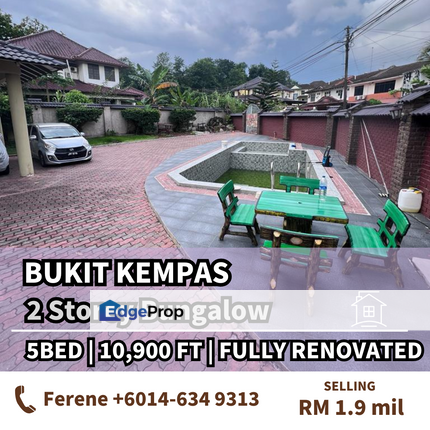 Bukit Kempas , 2 Storey Bungalow , Fully Renovated , Johor, Johor Bahru