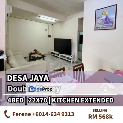 Desa Jaya , 2 Storey , Kitchen Extended , Johor, Johor Bahru