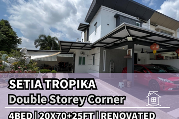 Areca Green , Setia Tropika , Double Storey Corner 