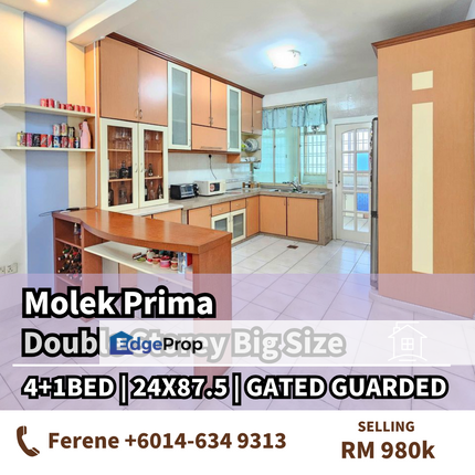Taman Molek , Molek Prima , 2 Storey , Renovated , Johor, Johor Bahru