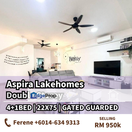 Aspira Lakehomes , Double storey , Gated Guarded , Johor, Gelang Patah