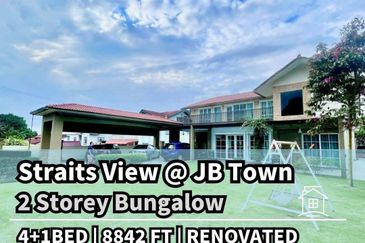 JB Town , Straits View , Double Storey Bungalow