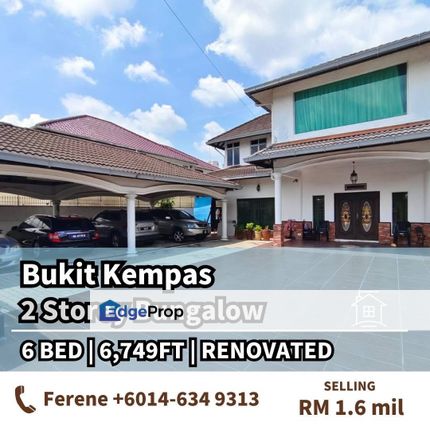 Bukit Kempas , Double Storey Bungalow , Renovated , Johor, Johor Bahru
