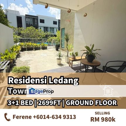 Residensi Ledang , Townhouse , Ground Floor , Johor, Gelang Patah