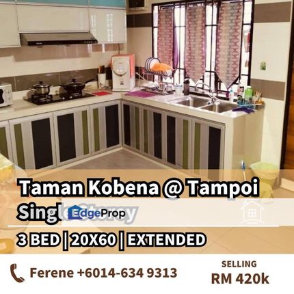 Tampoi , Taman Kobena , Single Storey , Renovated , Johor, Tampoi
