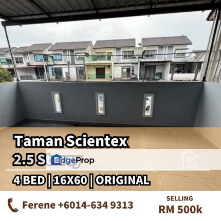 Taman Scientex , Pasir Gudang , 2.5 Storey , Johor, Pasir Gudang