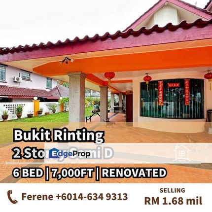 Bukit Rinting , Double Storey Semi D , Renovated , Johor, Masai