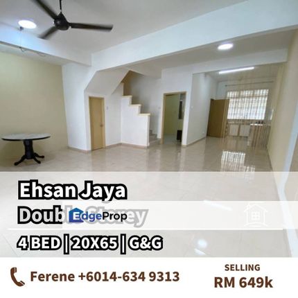 Ehsan Jaya , Double Storey , Kitchen Extended , Johor, Johor Bahru