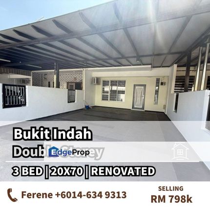 Bukit Indah , Double Storey , Renovated , Johor, Johor Bahru