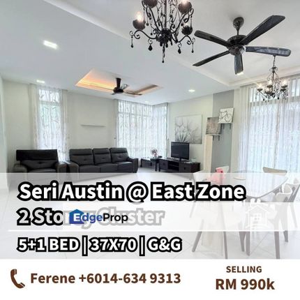Seri Austin , 2 Storey Cluster , Renovation , Johor, Johor Bahru