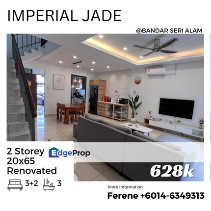 Imperial Jade Residenz , 2 Storey , Renovated , Johor, Masai