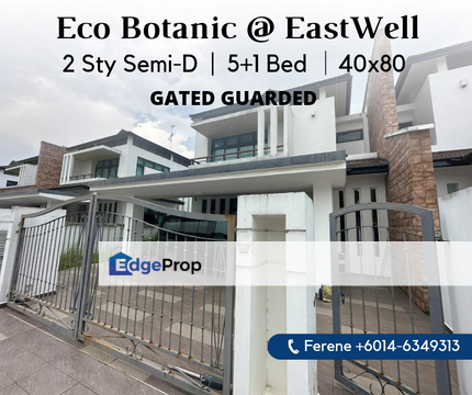 Eco Botanic , EastWell , 2 Storey Semi D , Johor, Nusajaya