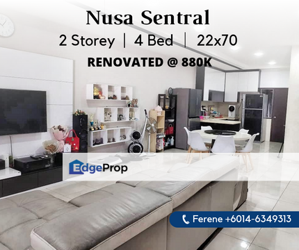 Nusa Sentral , 2 Storey , Renovated Unit , Johor, Nusajaya