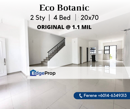 The Tate Dalton , Eco Botanic 2 , 2 Storey , Johor, 