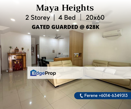 Maya Height , 2 Storey , Bandar Seri Alam , Masai, Johor, Masai