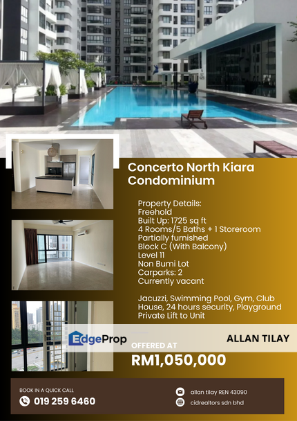 Concerto North Kiara Condominium, Kuala Lumpur, Dutamas