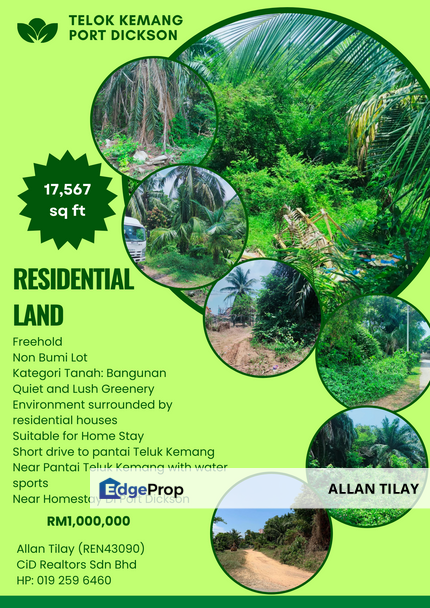 Telok Kemang Residential Land, Negeri Sembilan, Port Dickson
