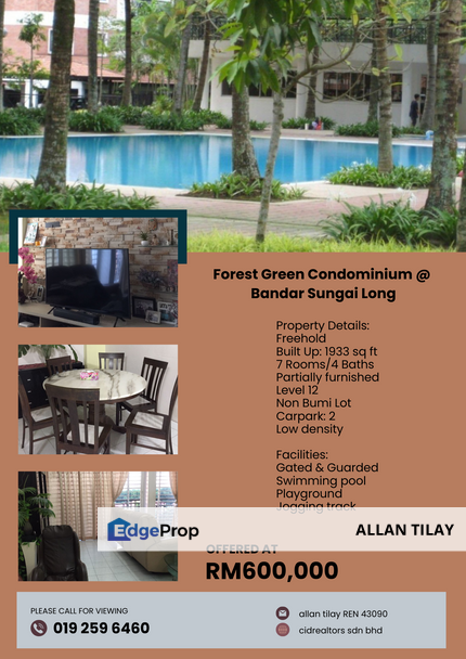 Forest Green Condominium @ Bandar Sungai Long, Selangor, Bandar Sungai Long