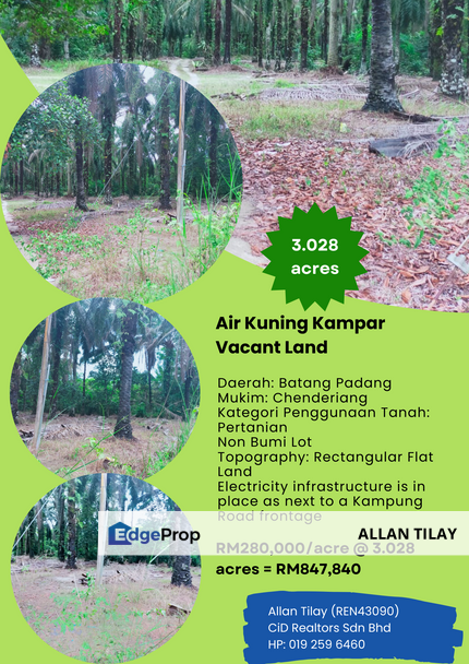 Air Kuning Kampar Vacant Land, Perak, Kampar
