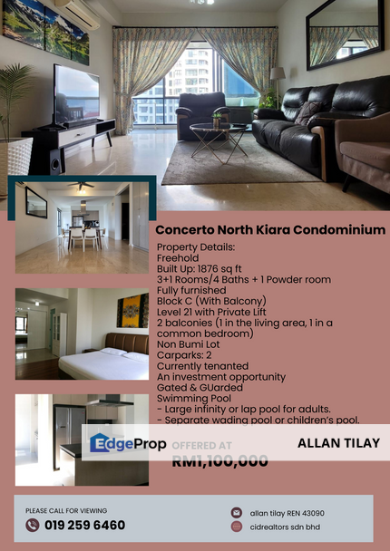 Concerto North Kiara Condominium, Kuala Lumpur, Dutamas