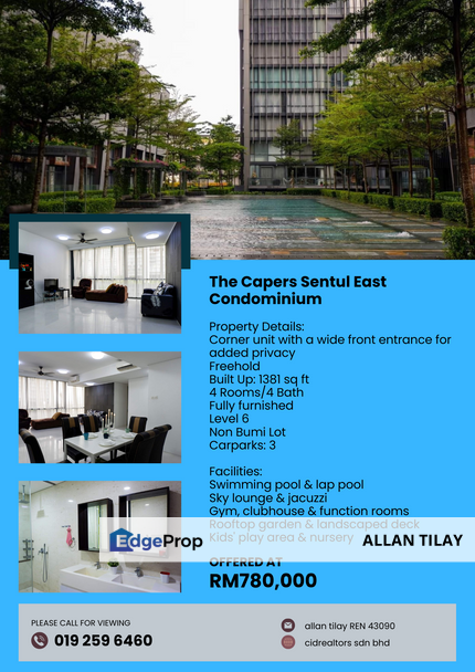 The Capers Sentul East Condominium, Kuala Lumpur, Sentul
