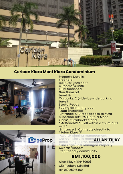 Ceriaan Kiara Mont Kiara Condominium, Kuala Lumpur, Mont Kiara