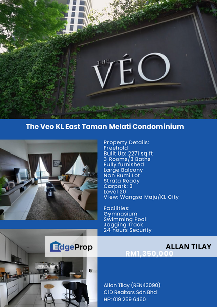 The Veo KL East Taman Melati Condominium , Kuala Lumpur, Taman Melawati