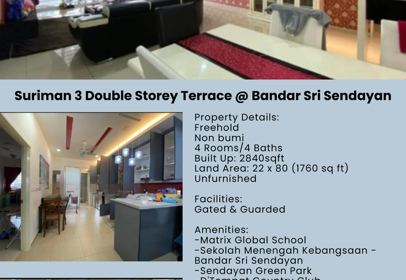 Suriaman 3, Bandar Sri Sendayan