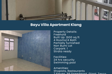 Bayu Villa Apartment, Bayu Perdana