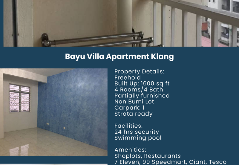 Bayu Villa Apartment, Bayu Perdana