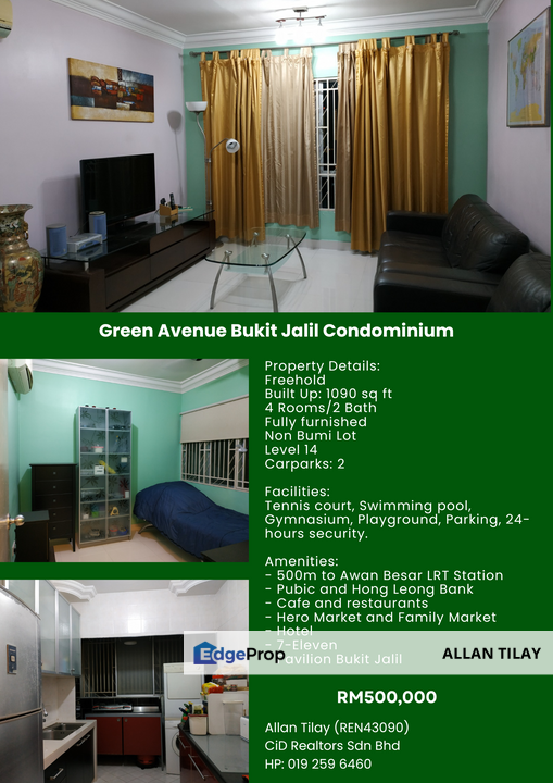Green Avenue Bukit Jalil Condominium, Kuala Lumpur, Bukit Jalil