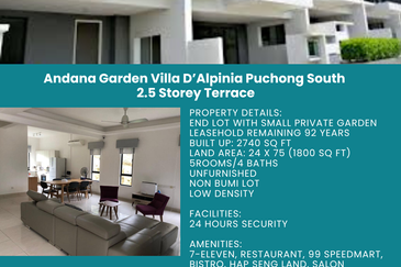 Andana Villa @ D'Alpinia