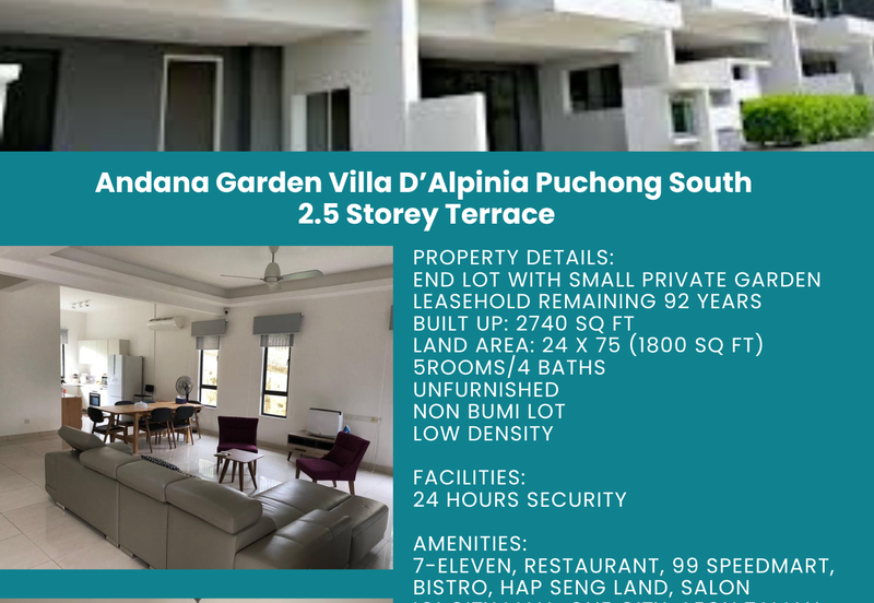 Andana Villa @ D'Alpinia