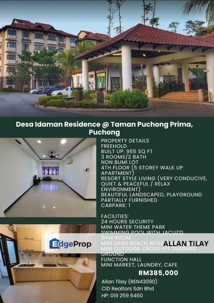 Desa Idaman Residence @ Taman Puchong Prima, Puchong, Selangor, Puchong