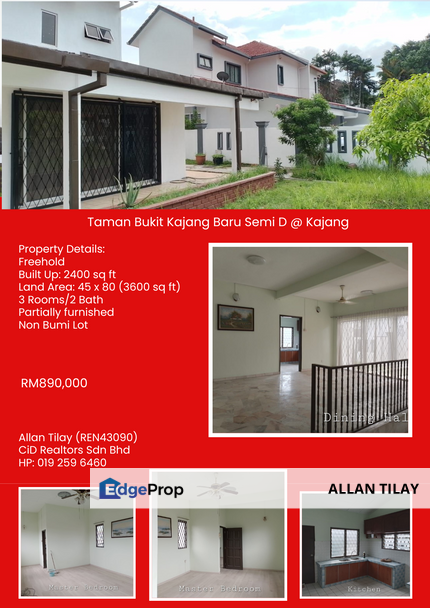 Taman Bukit Kajang Baru Semi D @ Kajang, Selangor, Kajang