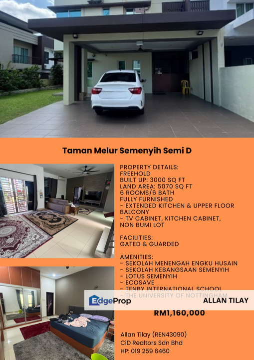 Taman Melur Semenyih Semi D, Selangor, Semenyih