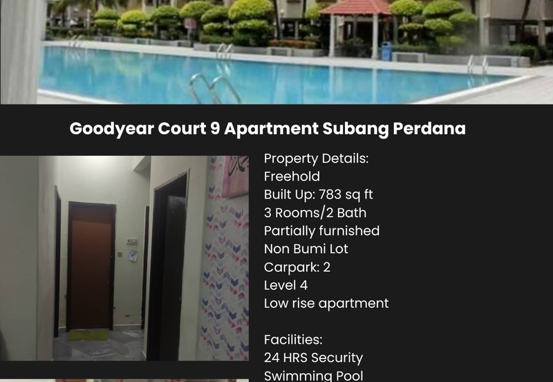 Subang Perdana Goodyear Court 9