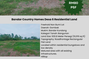 Seksyen 6, Bandar Country Homes