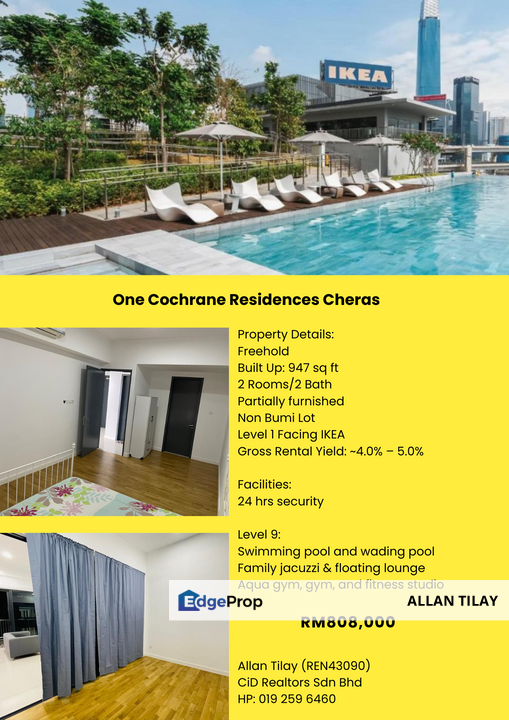 One Cochrane Residences Cheras, Kuala Lumpur, Kampung Pandan