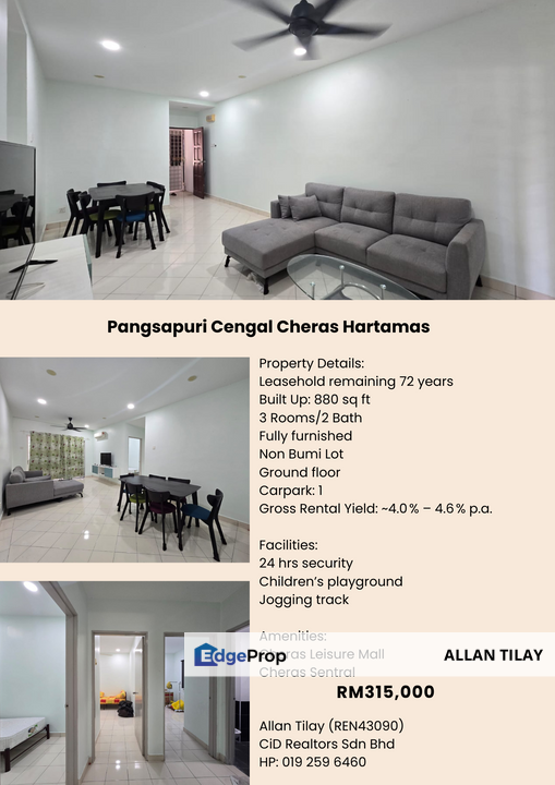 Pangsapuri Cengal Cheras Hartamas, Selangor, Cheras